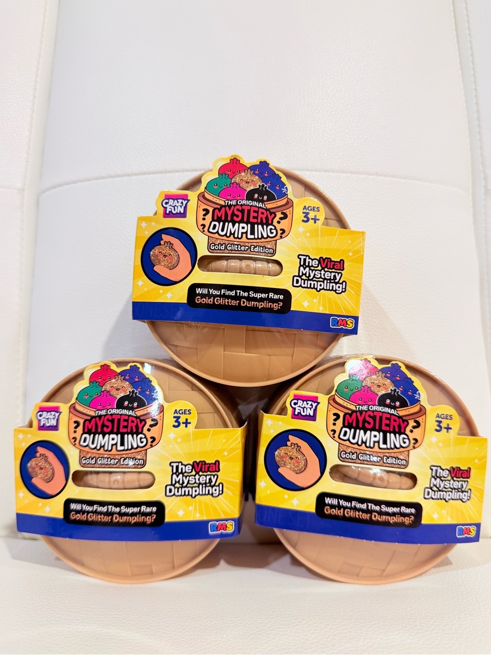 RMS Mystery Dumpling Gold Glitter Edition 3x